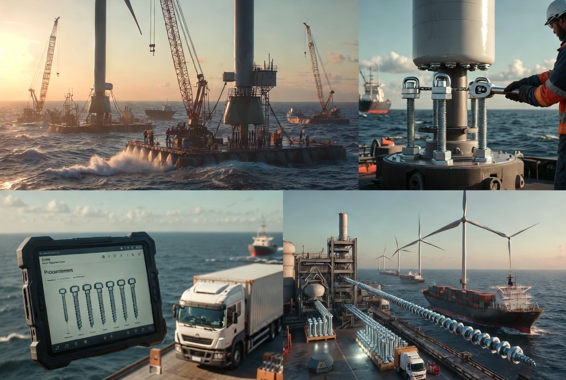 洋上風力×GXで加速するサプライチェーン再構築｜ネジ・締結部品の重要性と調達DX最前線