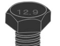 12.9六角ボルト