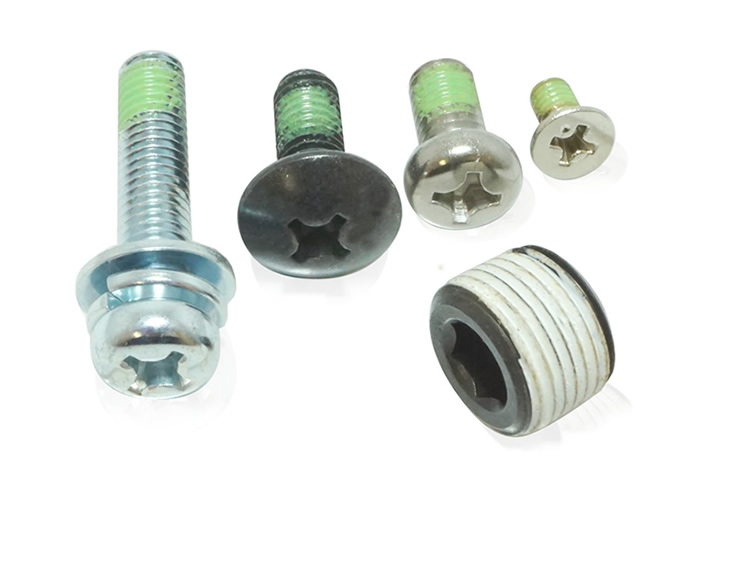 緩み止め加工ねじ